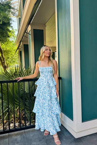 Floral maxi dress