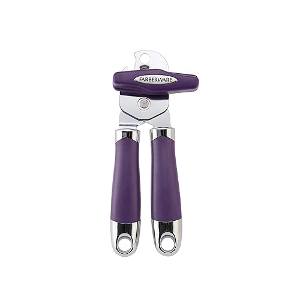 Farberware Pro 2 Can Opener, Jewel Purple, One Size - Jewel Gray