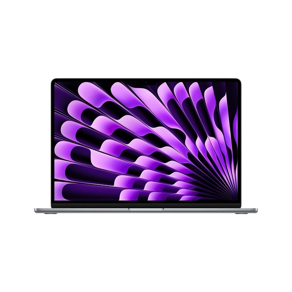 Apple 2024 MacBook Air (de 15 polegadas, Processador M3 da Apple com CPU 8‑core e GPU 10‑core, 16GB Memória unificada, 256 GB) - Cinzento sideral - 15 polegadas - Cinzento sideral