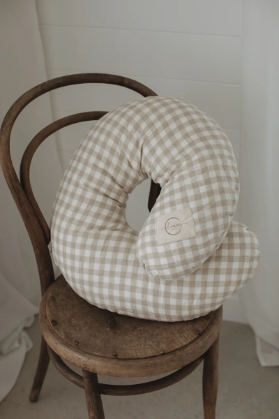 Nursing Pillow & Cover- Gingham | Default Title