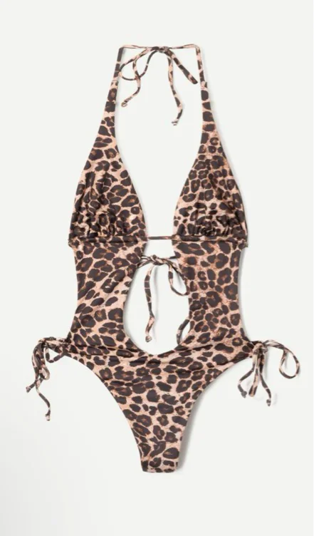 Maillot de bain imprimé animal