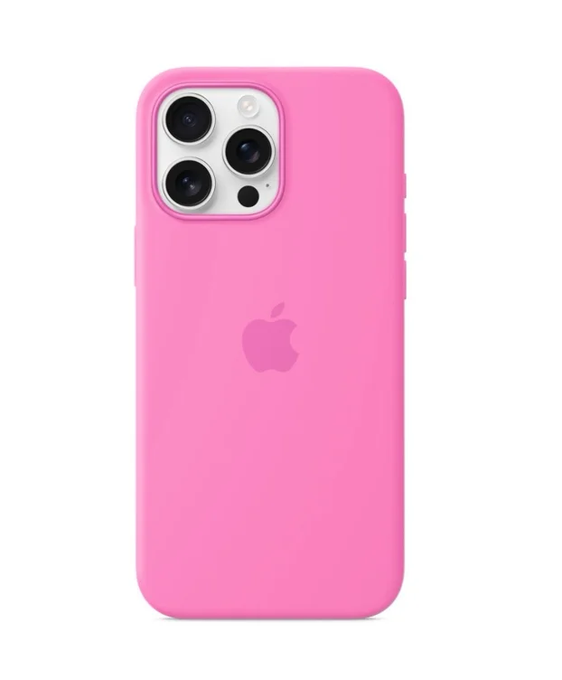 iPhone 16 Pro Max Silicone Case with MagSafe – Tangerine