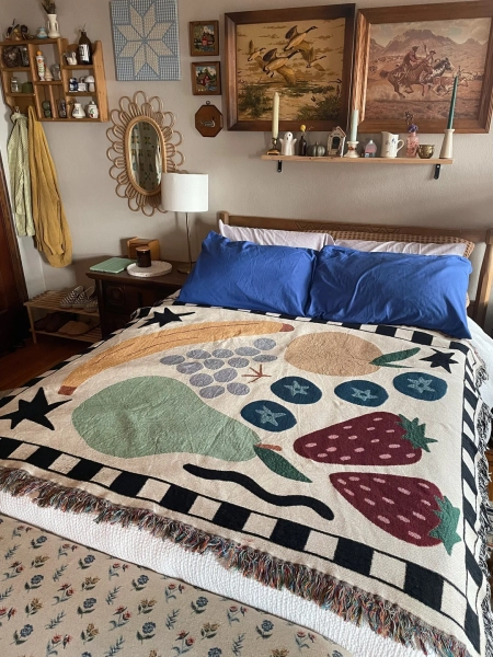 Fruit Salad Woven Blanket - Etsy