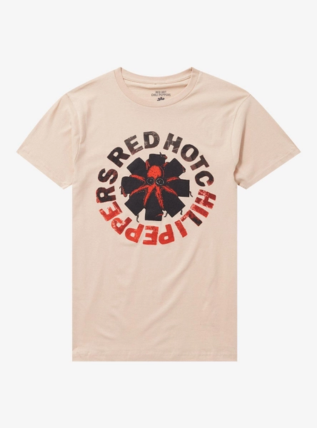Red Hot Chili Peppers Octopus Logo Boyfriend Fit Girls T-Shirt