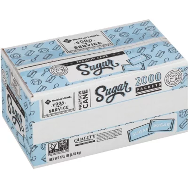 Member's Mark Premium Cane Sugar Packets, 2,000 ct. - Sam's Club