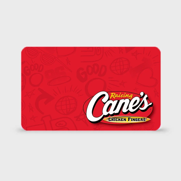Cane's Logo Branded Gift Card | $5