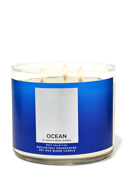 Ocean 3-Wick Candle - Mens | Bath & Body Works