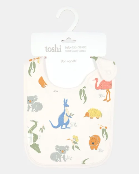 Toshi Baby Bib Classic - Outback | Baby Bunting AU