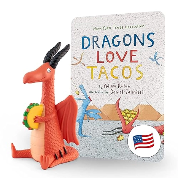 Tonies Dragons Love Tacos & Friends Audio Toy Figurine [English/Spanish]