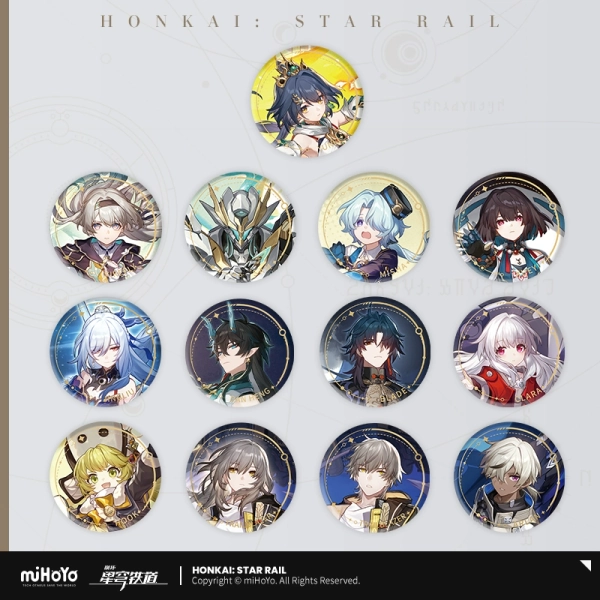 Destruction All Character Badges | Honkai: Star Rail Merch | Hoyoverse Merch