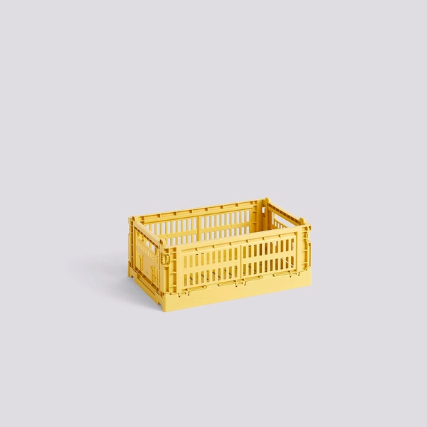 HAY Colour Crate-Small-Dusty yellow