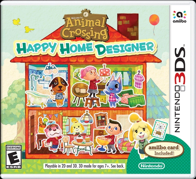 animal crossing happy home designer - nintendo 3ds