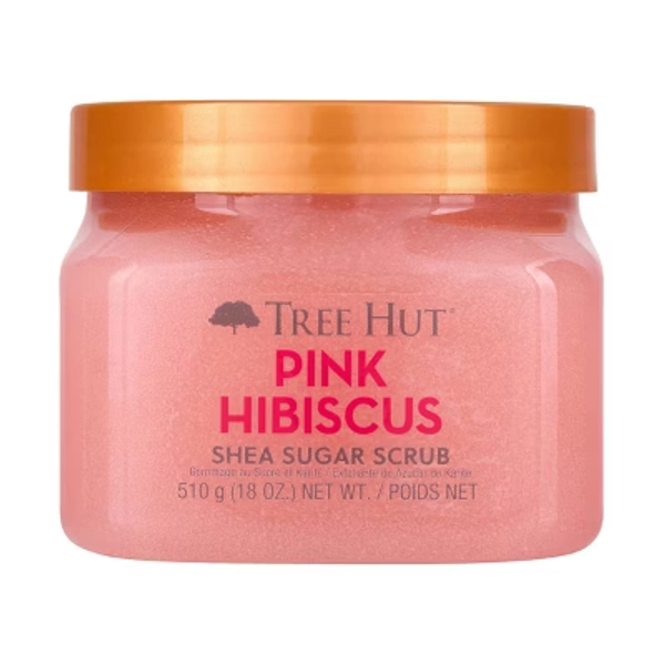 Tree Hut Pink Hibiscus Shea Sugar Body Scrub - 18oz
