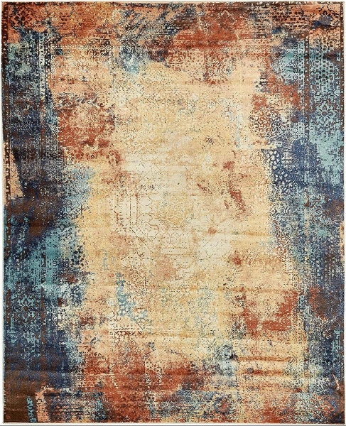 17 Stories Brantlie Abstract Multicolor Area Rug "& Reviews" | Wayfair