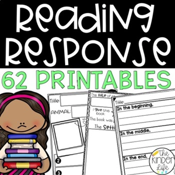 Reading Response Comprehension Activities