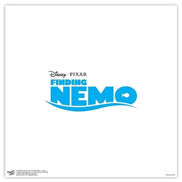 Trends International Gallery Pops Disney Pixar Finding Nemo - Logo Wall Art Wall Poster, 12" x 12", Unframed Version - Unframed Version