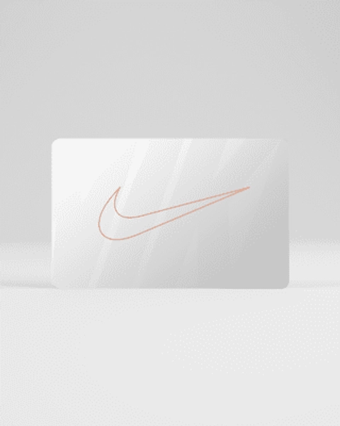 Nike Gift Card Mailed in a Mini Nike Shoebox