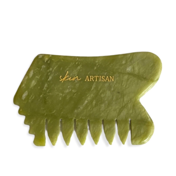 JADE Gua Sha Comb | Hair + Body + Face | | Default Title