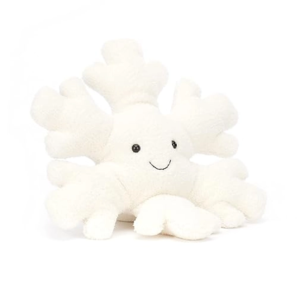 Jellycat Amuseables Snowflake Stuffed Toy, Little 7 inches | Winter Plush Décor - Little