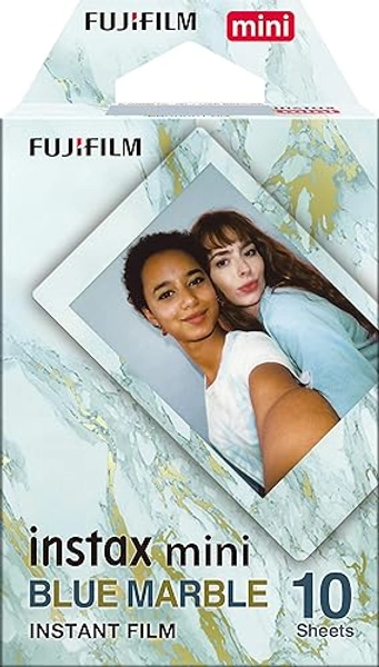 INSTAX Mini Film Blue Marble, Einzelpackung - 10 shot, Blue Marble