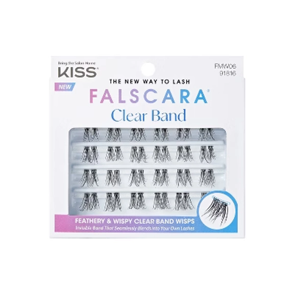 KISS Products Falscara False Eyelashes - Clear - 24ct