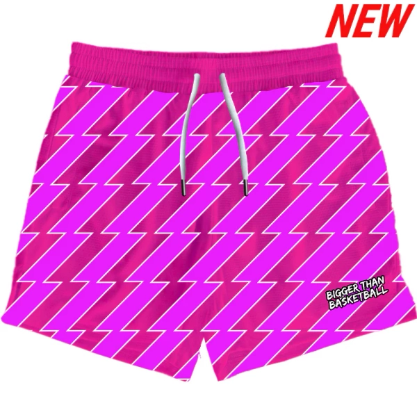 Zig-Zag - Shorts - Pink | Youth Small