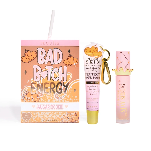 P.Louise Bad Bitch Energy Lip Duo | Cookie