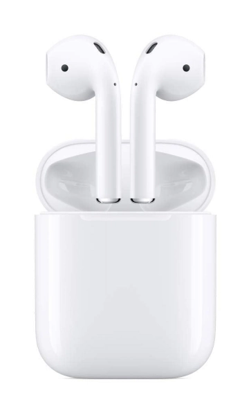 Restored Apple Airpods (2nd Generation) with Charging Case - White (Refurbished)
