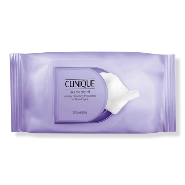  Take The Day Off Micellar Cleansing Towelettes for Face & Eyes Makeup Remover - Clinique | Ulta Beauty
