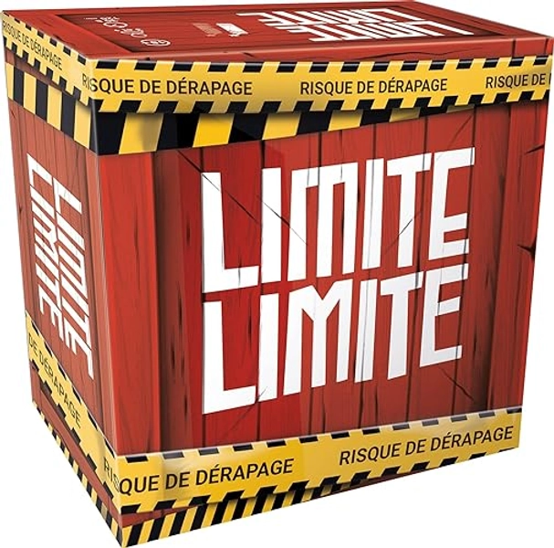 LIMITE LIMITE - Nouvelle Edition - Le Jeu de Soirée Culte - Jeu de Société pour Adultes - Anniversaires, Soirées, Vacances, Cadeau - Humour Noir - Limite Limite - Nouvelle Édition