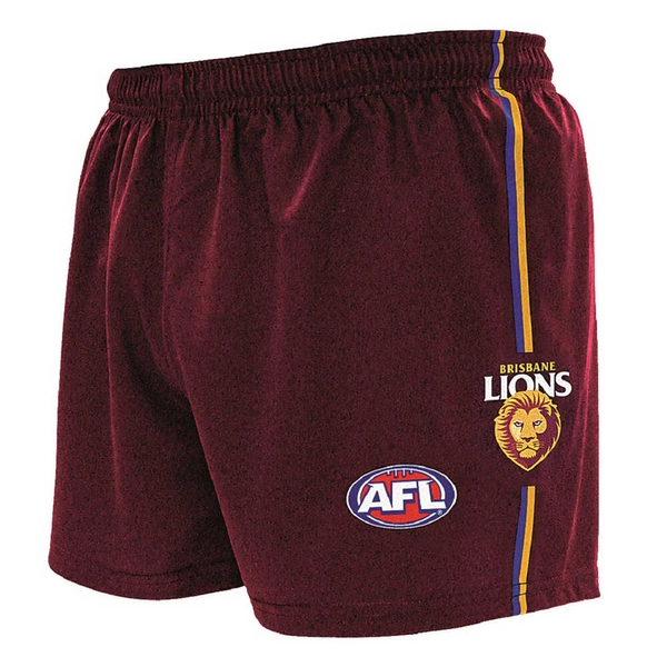 Brisbane Lions  Mens Home Supporter Shorts