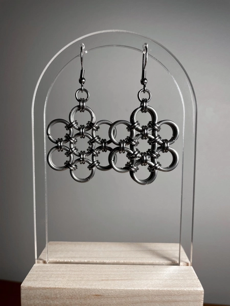 saku earrings — cotte de mailles