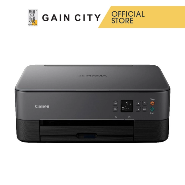 Canon Pixma Inkjet Printer Ts5370a Black | 13/6.8 Ipm | Wifi | Print | Scan | Copy | Duplex Print | Shopee Singapore