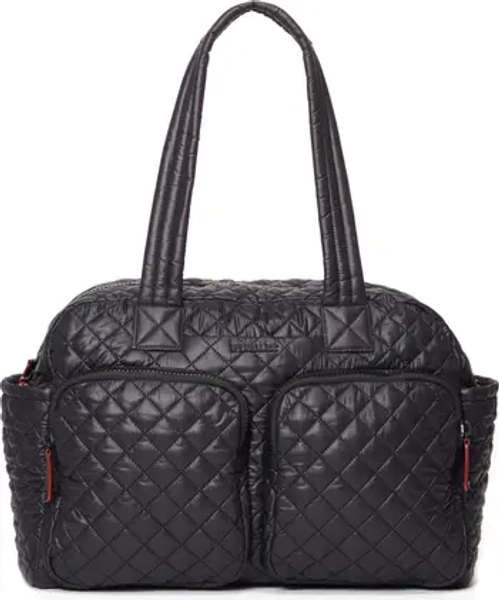 MZ Wallace Nik Quilted Water Resistant Nyon Travel Bag | Nordstrom