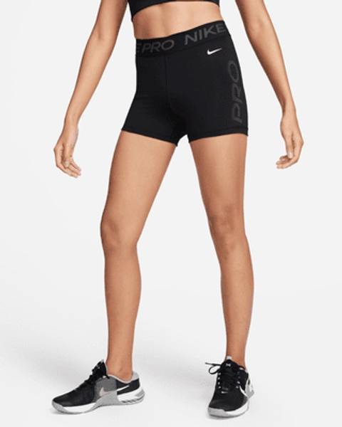 Nike Pro Women's Mid-Rise 3" Graphic Shorts