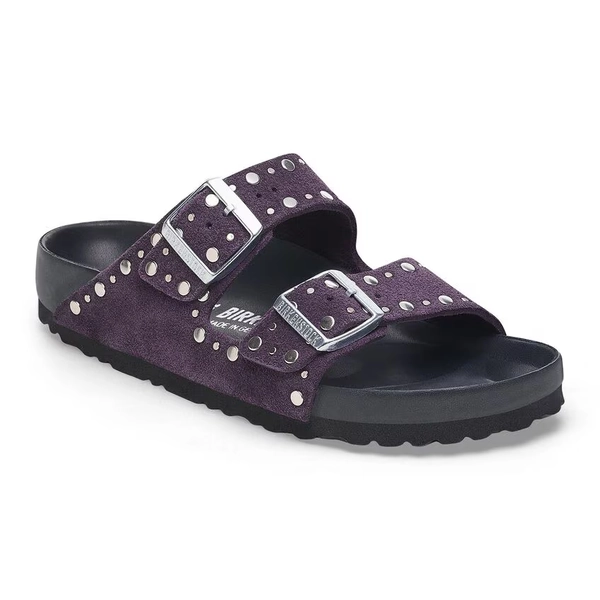 Arizona Rivet Suede Leather