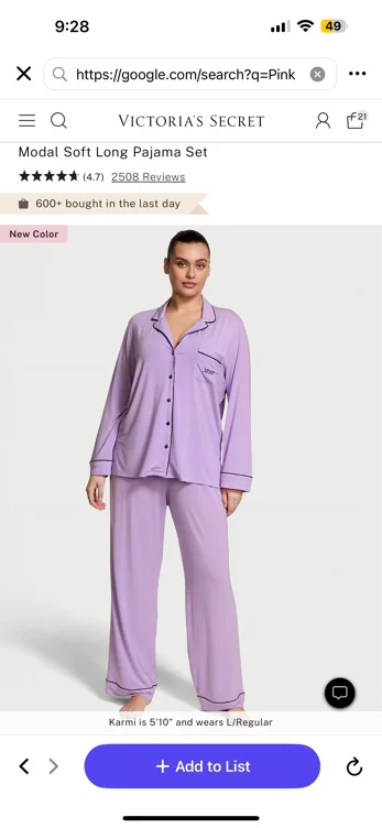 Modal Soft Long Pajama Set