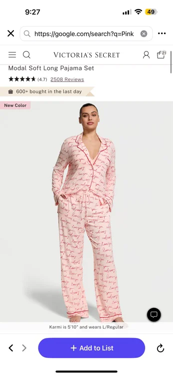Modal Soft Long Pajama Set