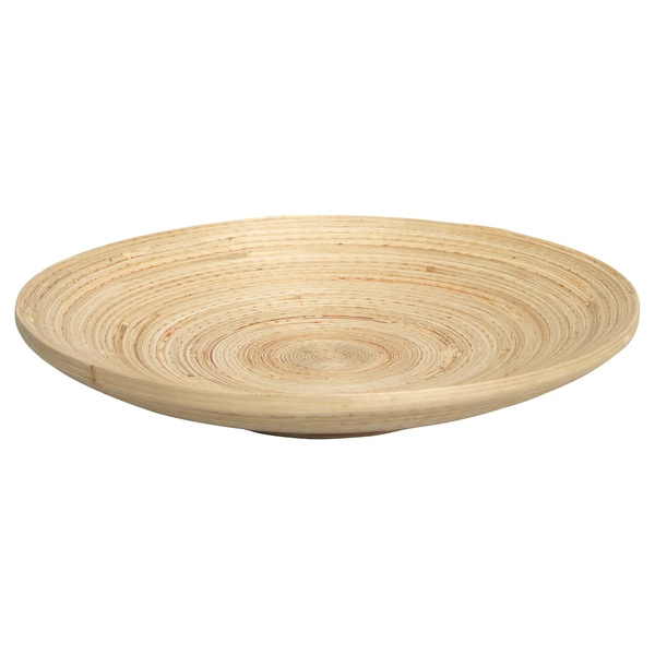HULTET decoration dish, bamboo, 30 cm (12") - IKEA CA
