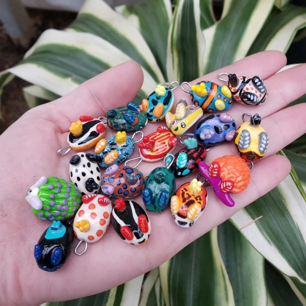 Nudibranch Charms - Etsy