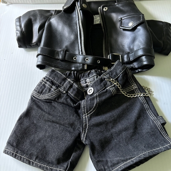 Black Jeans with Chain