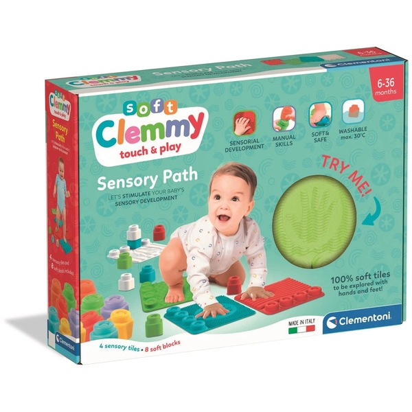 Clementoni Soft Clemmy Touch, Crawl and Play Sensory Path