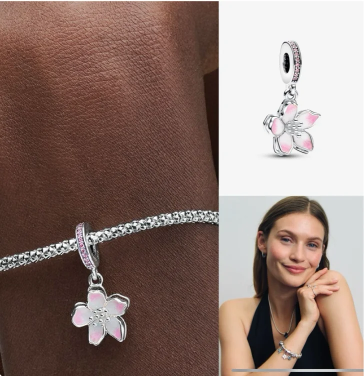 Cherry Blossom Dangle Charm