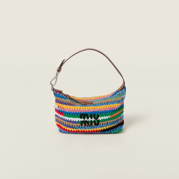 Crochet pouch