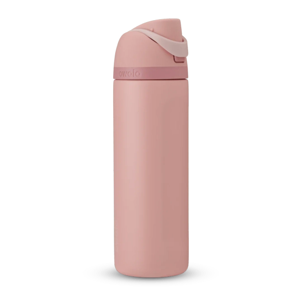 FreeSip | Rose Quartz / Stainless Steel / 24oz