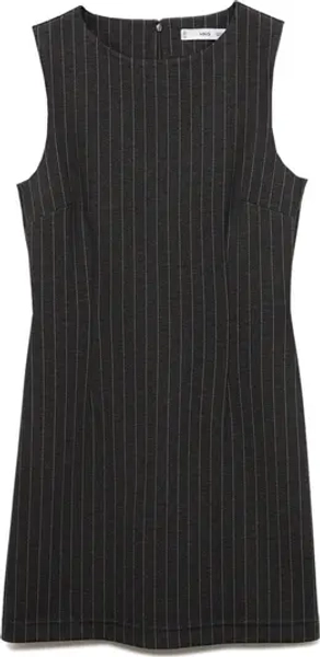 MANGO Stripe Sleeveless Minidress | Nordstrom