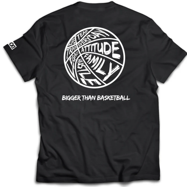 Bigger Than Basketball - T-Shirt - Black | Youth Small