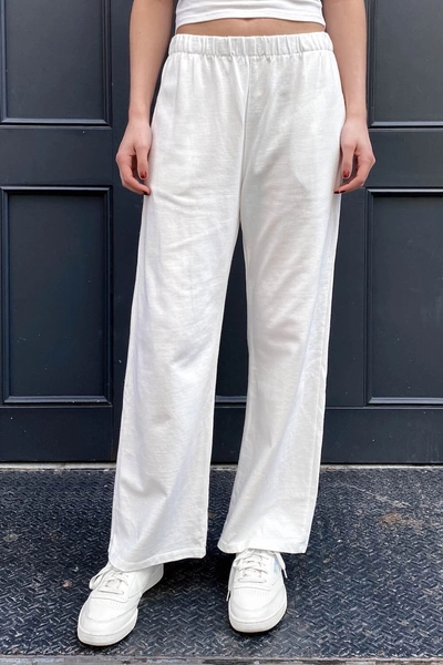 Anastasia Sweatpants | White / S/M