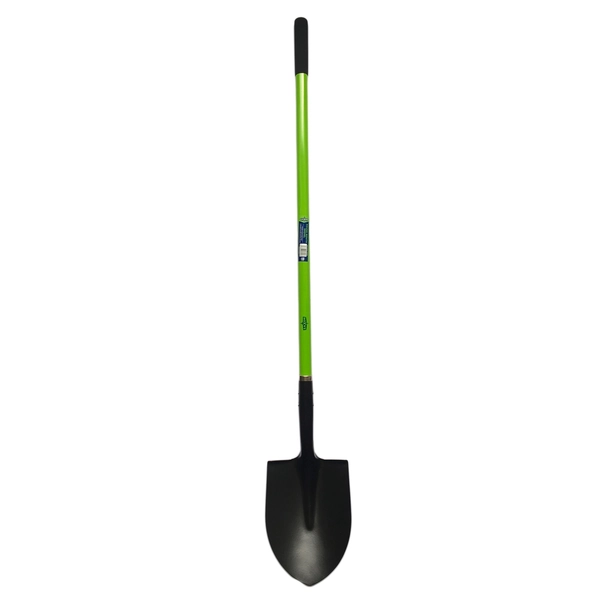 Saxon Round Mouth Long Fibreglass Handle Shovel