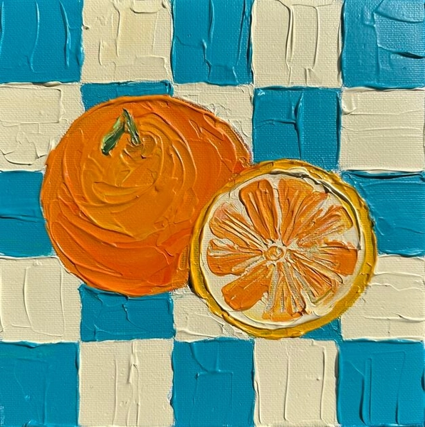 Orange duo by Guzaliya Xavier